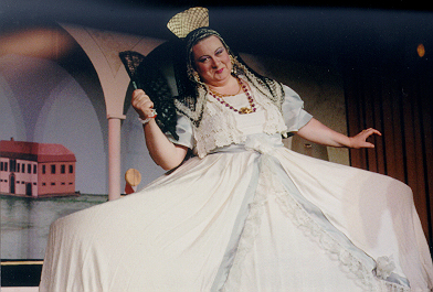 Pamela in The Gondoliers 1998 — 'The Duchess of Plaza-Toro' Pamela in The Gondoliers 1998 — 'The Duchess of Plaza-Toro'