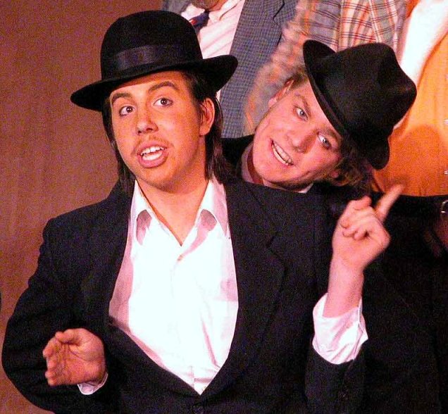 Ethan in The Gondoliers 2005 — 'Guilo', with Christopher Adams — 'Colombo' Ethan in The Gondoliers 2005 — 'Guilo', with Christopher Adams — 'Colombo'
