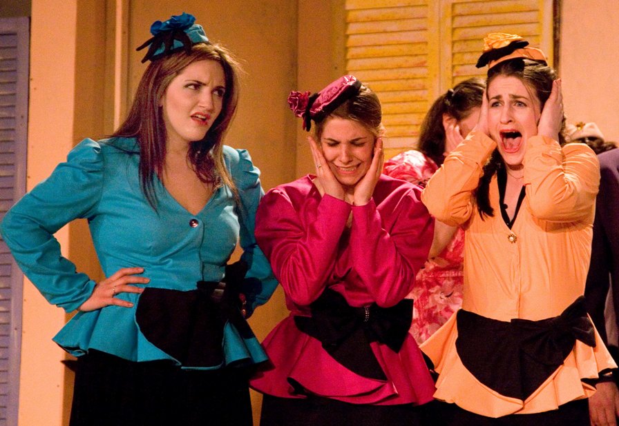 Pamela in Hot Mikado 2007 — 'Peep-Bo', with Rachel Pasternak — 'Pitti-Sing' and Megan Rast — 'Yum-Yum' Pamela in Hot Mikado 2007 — 'Peep-Bo', with Rachel Pasternak — 'Pitti-Sing' and Megan Rast — 'Yum-Yum'