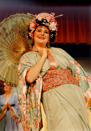 Kathy in The Mikado 1995 — 'Yum-Yum' Kathy in The Mikado 1995 — 'Yum-Yum'