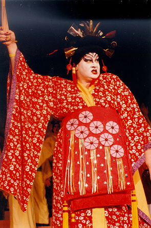Pamela in The Mikado 1995 — 'Katisha' Pamela in The Mikado 1995 — 'Katisha'