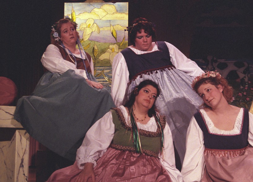 Tania in Patience 2003, with Ginette Richard, Laurel Schneiderman, and Kim McDonald Tania in Patience 2003, with Ginette Richard, Laurel Schneiderman, and Kim McDonald