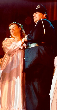 Beth in The Pirates of Penzance 2000 — 'Kate', with David Holliday — 'Sergeant' Beth in The Pirates of Penzance 2000 — 'Kate', with David Holliday — 'Sergeant'