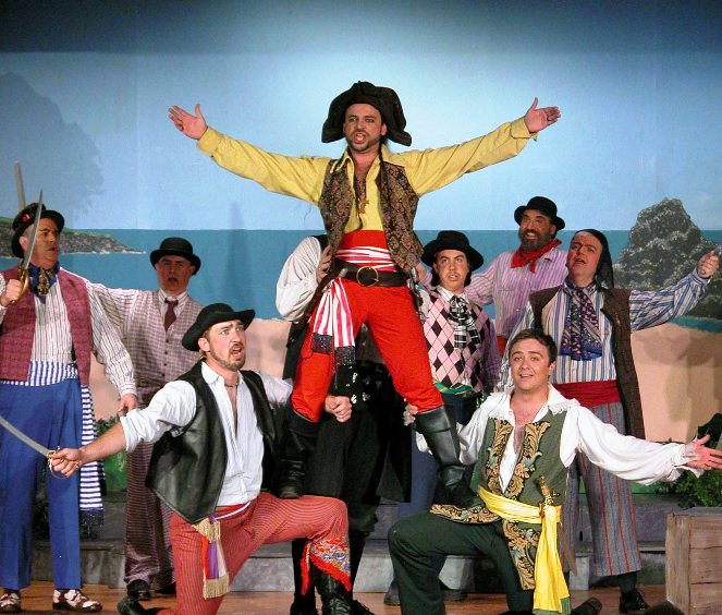 Kurt in The Pirates of Penzance 2006 — 'The Pirate King', with David Schafer, Sam Nelson, Robert D. Gorski, Christopher Adams, Sean Brabant, Chris Haller, and David Raymond Kurt in The Pirates of Penzance 2006 — 'The Pirate King', with David Schafer, Sam Nelson, Robert D. Gorski, Christopher Adams, Sean Brabant, Chris Haller, and David Raymond