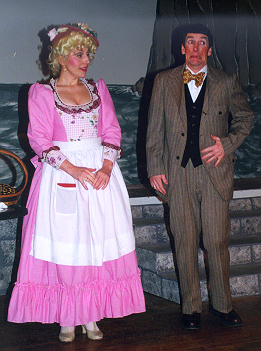 Ruddygore 1999 — Susanna Adams as 'Rose Maybud', with J. Patrick Adams — 'Robin' Ruddygore 1999 — Susanna Adams as 'Rose Maybud', with J. Patrick Adams — 'Robin'