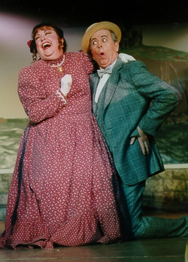 Kathy in Ruddygore 1999, with David Schafer Kathy in Ruddygore 1999, with David Schafer