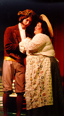 Julia in The Sorcerer 1993, with Ted Benedict Julia in The Sorcerer 1993, with Ted Benedict