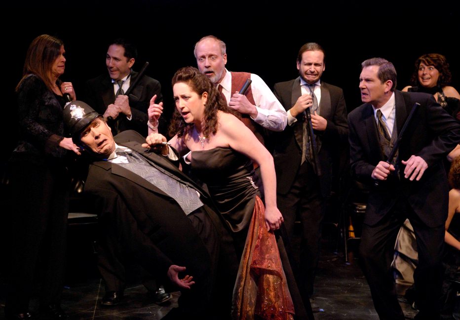 Carla in Very Truly Yours, Gilbert & Sullivan 2008, with Ann Rhody, Albert Young, Jr., Edward Medina-Torres, Terry Benedict, Kurt Griffen, Bill Hammond, and Holly Thérèse Corcoran Carla in Very Truly Yours, Gilbert & Sullivan 2008, with Ann Rhody, Albert Young, Jr., Edward Medina-Torres, Terry Benedict, Kurt Griffen, Bill Hammond, and Holly Thérèse Corcoran