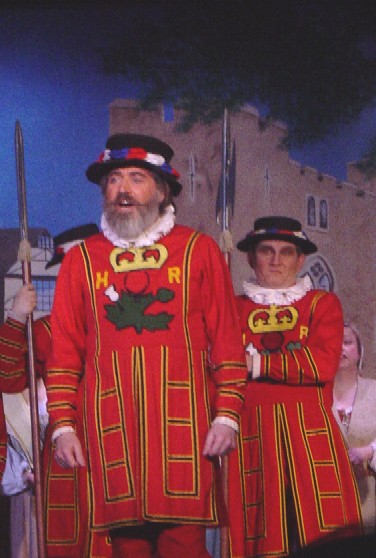 Chris in The Yeomen of the Guard 2003 — 'Second Yeomen', with Bill Hammond Chris in The Yeomen of the Guard 2003 — 'Second Yeomen', with Bill Hammond