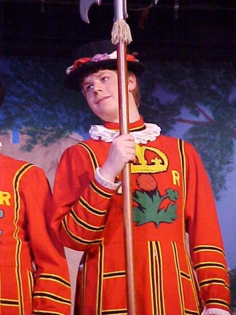 Ethan in The Yeomen of the Guard 2003 — 'Third Yeomen' Ethan in The Yeomen of the Guard 2003 — 'Third Yeomen'