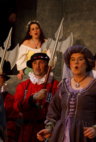 Penny in The Yeomen of the Guard 2009, with Carla Cogliandro — 'Elsie Maynard', and Byron Wilmot Penny in The Yeomen of the Guard 2009, with Carla Cogliandro — 'Elsie Maynard', and Byron Wilmot