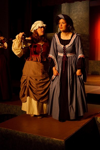 Emily in The Yeomen of the Guard 2009, with Karen Karnisky — 'Kate' Emily in The Yeomen of the Guard 2009, with Karen Karnisky — 'Kate'